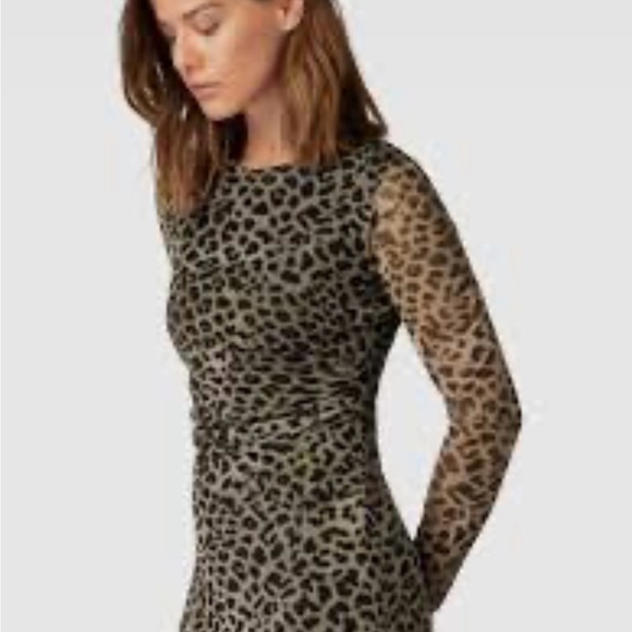 Mango Claude / Leopard print bodycon dress - Picture 3 of 17